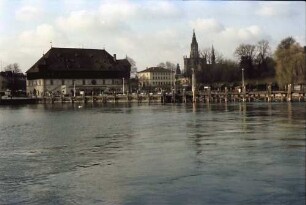 Konstanz: Konzilsgebäude vom See aus
