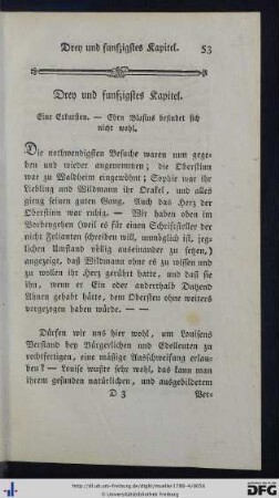 Drey und fünfzigstes Kapitel.