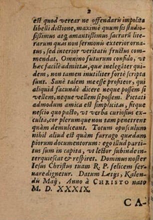 Canon vitae Christianae et spiritualis