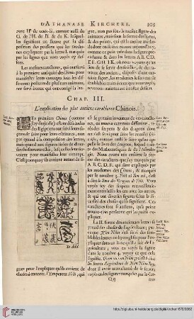 Chap. III: L'explication des plus anciens caracteres chinois