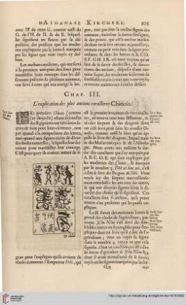 Chap. III: L'explication des plus anciens caracteres chinois