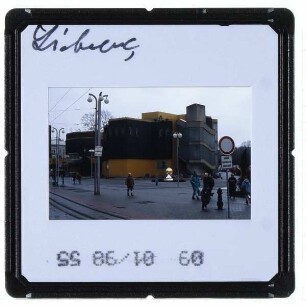 Liberec / Reichenberg, Kaufhaus Ještěd : Abriss 2009