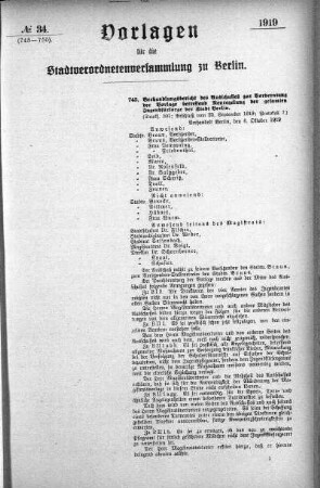 No. 34 (745-755), 11. Oktober 1919