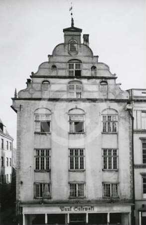 Fassade des Bürgerhauses Schmiedestrasse 10 in Elbing