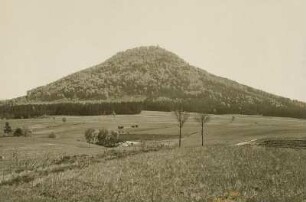 Rosenberg bei Rosendorf (heute Růžová / Tschechien). Blick von Nordwesten