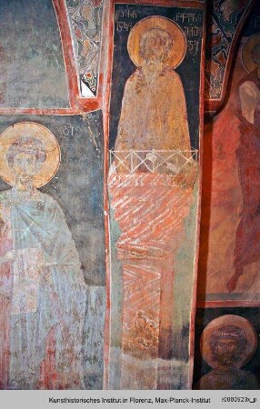 Die Ausmalung der Saalkirche : Der Säulenheilige Simeon