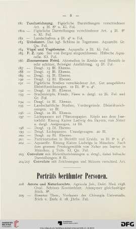 Porträts berühmter Personen (Nr. 208-502)