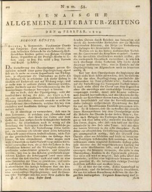 Num. 51. Den 29. Februar 1804
