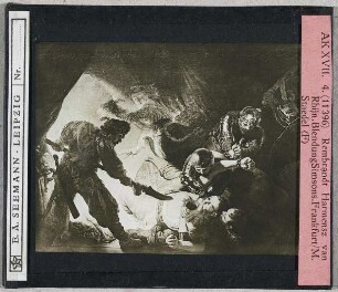Rembrandt Harmensz. van Rhijn: Blendung Simsons. Frankfurt, Städel (Seestern-Nr. 11396)