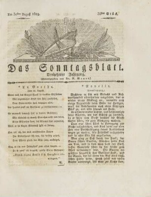 35, 1829: Stück