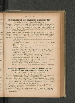 Reichsausschuß der deutschen Binnenschiffahrt