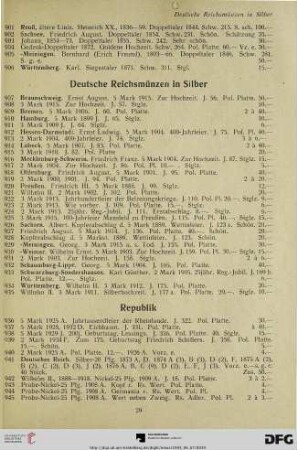 Republik (Nr. 936-949)