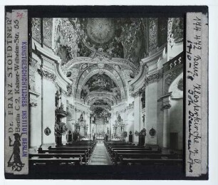 Bad Staffelstein, Benediktinerkloster Banz : Innenansicht