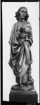 Freiburg Augustiner Kloster Statue Johannes Evangelist (um 1500) aus Kenzingen