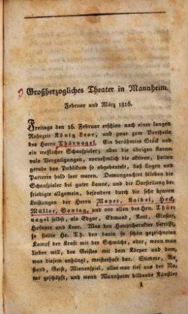 Münchner Theater-Journal. 3. 1816, H. 3