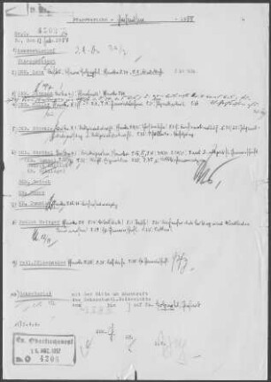 Gerhausen: Visitationsbericht mit Pfarrbericht 1955