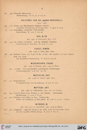 III. Ornamente (Nr. 476-492)