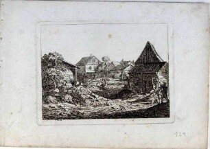 Häuserkampf, Blatt aus der Serie "Kriegsszenen 1813"