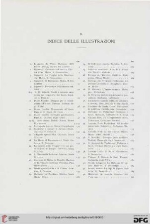 II. Indice delle illustrazioni