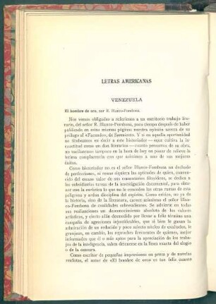 Letras americanas