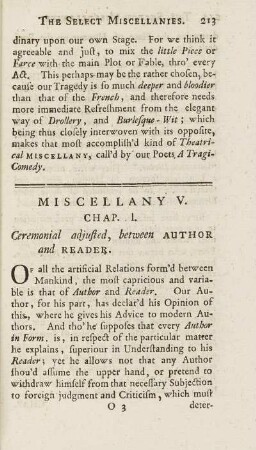 Miscellany V.