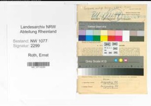 Entnazifizierung Ernst Roth , geb. 24.12.1903 (Polizist)