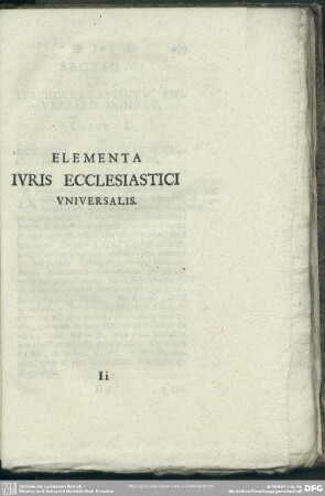 Elementa Iuris Ecclesiastici Universalis