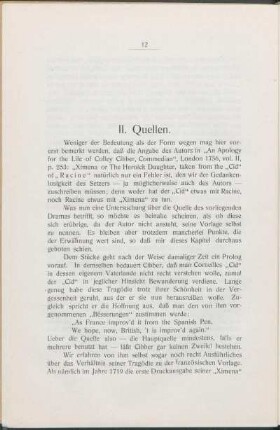 II. Quellen.