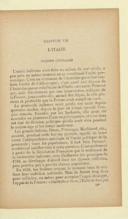 L'Italie