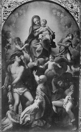 Die Madonna des heiligen Sebastian