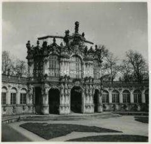Dresden, Zwinger, Wallpavillon