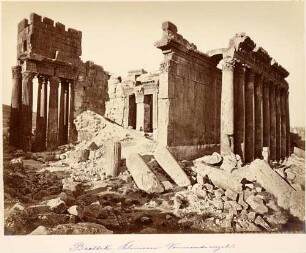 Baalbek, Jupitertempel von Nordost