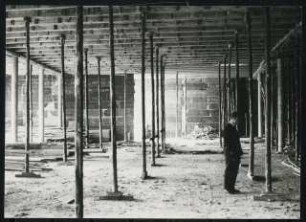 Stadttheater, Krefeld: Rohbau Zuschauerhaus, Baustellenbegehung