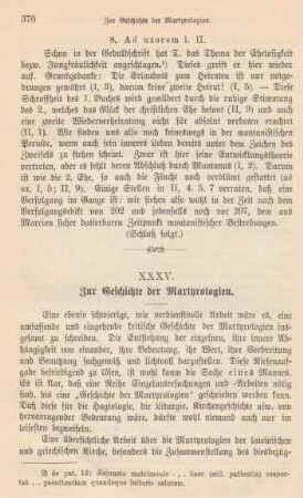 370-377 Zur Geschichte der Martyrologien