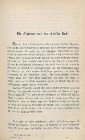 349-367 Die Martyrer und das römische Recht