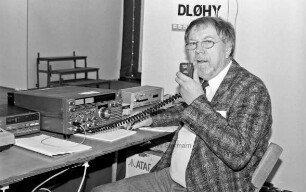 Messe Bargteheide (MeBa): Amateuerfunker Heinrich Rehder