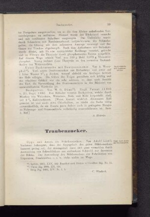 Traubenzucker