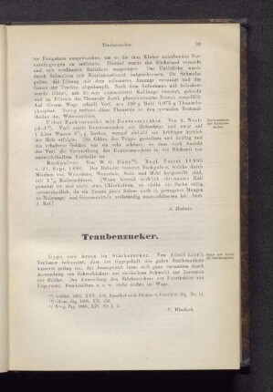 Traubenzucker
