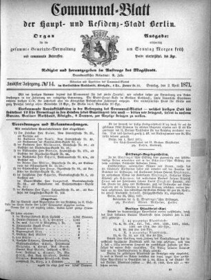 1871,14: No. 14, 2. April 1871