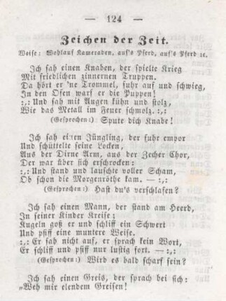 Zeichen der Zeit