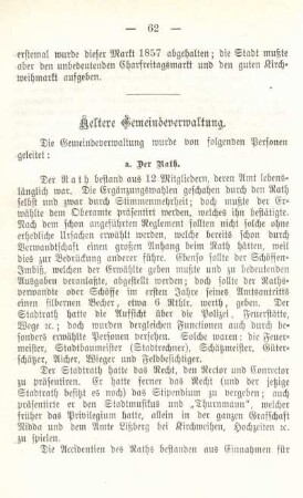 Aeltere Gemeindeverwaltung.
