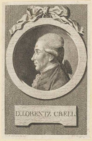Bildnis des Lorentz Crell
