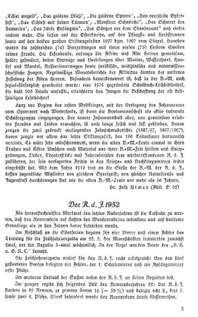 Der R. d. J. 1952