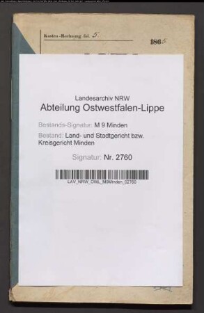 Erblasser: Wilkening, Ernst Conrad; Erblasser: Wilkening, Friederike Louise, geb. Gude: