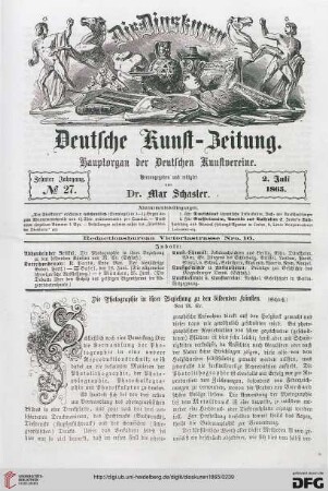 Nr. 27 (2. Juli 1865)