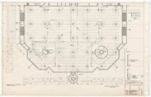 Zentralbibliothek der Landbauwissenschaft, Bonn Neubau: 1.UG, Bauteil I, 1:50