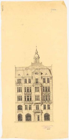 Wohnhaus, Berlin-Charlottenburg: Ansicht