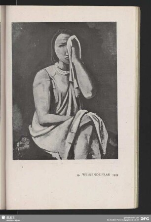 Weinende Frau
