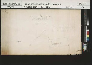 Grubenfeld von Neue Hoffnung Fundgrube bei Rübenau