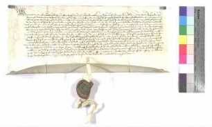 Kirchbergischer Verzicht auf die Lehenschaft zu Donaustetten